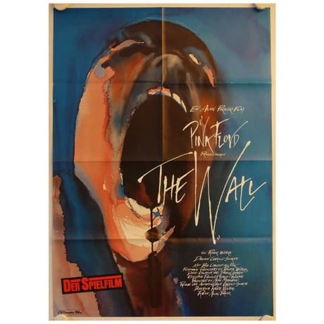 OP-076 『ピンク・フロイド　ザ・ウォール』"PINK FLOYD THE WALL"/ 映画ポスター/ドイツ版オリジナル1982年/590mm×840mm