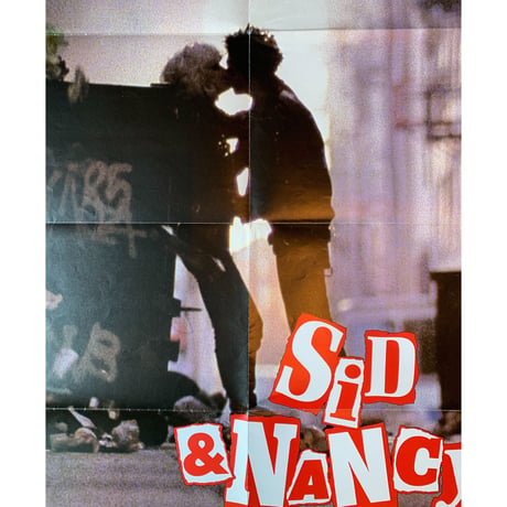 OP-034 「シド・アンド・ナンシー（Sid&Nancy）」映画ポスター/ドイツ版オリジナル/1986/590mm×840mm