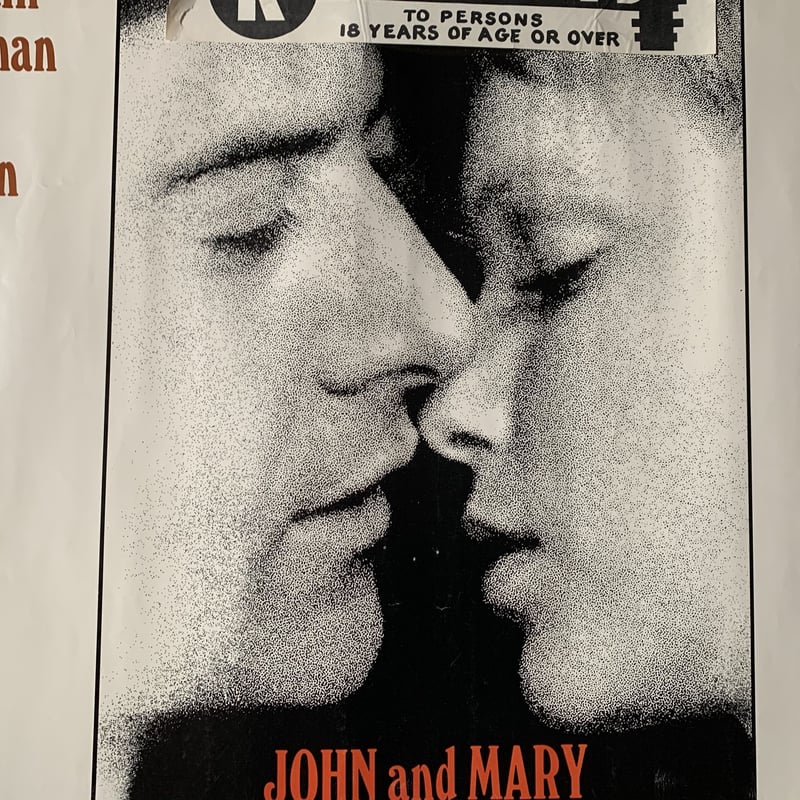 OP-019 ジョンとメリー（John and Mary) ＃映画ポスター/米国版オリジナ