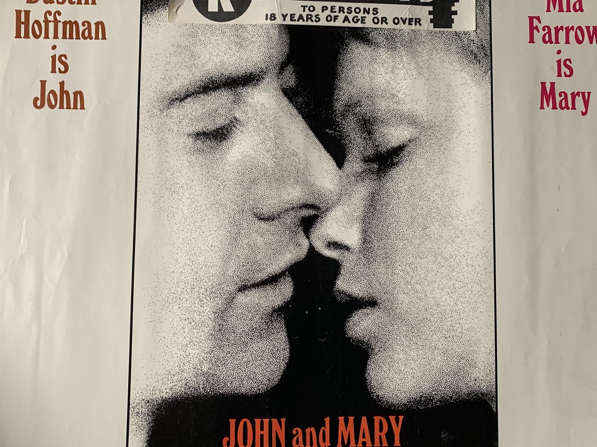 OP-019 ジョンとメリー（John and Mary) ＃映画ポスター/米国版オリジナ