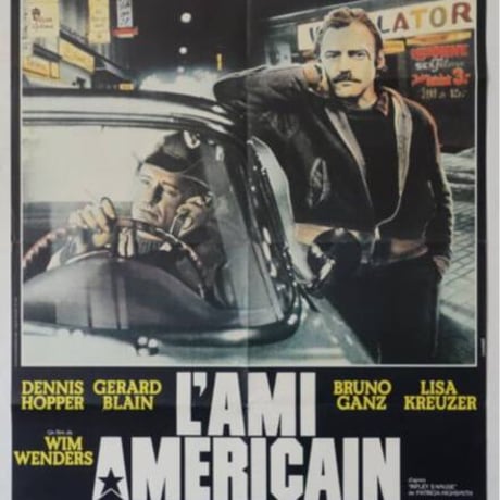 OP-0142『アメリカの友人/THE AMERICAN FRIEDS』/ドイツ版オリジナルポスター/1977/590mm×840mm