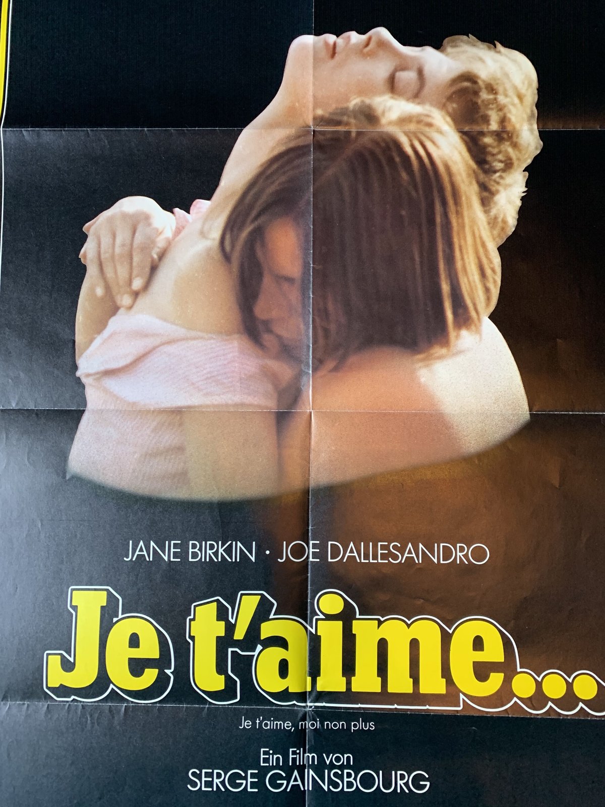 OP-025 「ジュテーム（Je T'aime Moi Non Plus）」映画ポスタ