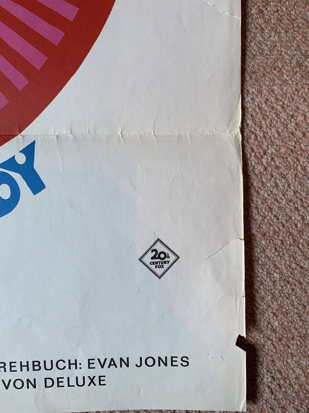 OP-033 唇からナイフ（MODESTY BLAISE)＃映画ポスター/ドイツ版