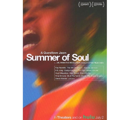OP-109『サマー・オブ・ソウル』"Summer of Soul"アビー・リンカーン/343mm×508mm/映画ポスターアメリカ版オリジナル2021年
