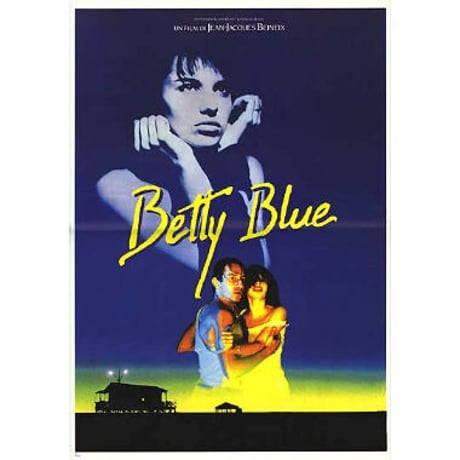 RP-021『ベティ・ブルー 愛と激情の日々/37°2 le matin/Betty Blue』/映画ポスターアメリカ版リプリント/1020mm×686mm