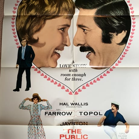 OP-020 「フォロー・ミー（Public Eye)   ＃映画ポスター/米国版オリジナル/1972/1040mm×685mm