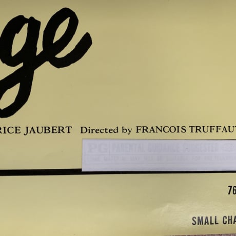OP-018「トリュフォーの思春期（SMALL CHANGE)」＃映画ポスター/米国版オリジナル/1976/1040mm×685mm