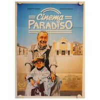 OP-074『ニュー・シネマ・パラダイス』"Nuovo Cinema Paradiso'/映画ポスター/ドイツ版オリジナル/1988年/590mm×840mm