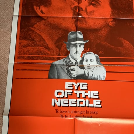 OP-021 「針の目（Eye of the Needle)」 ＃映画ポスター/米国版オリジナル/1981/1040mm×685mm