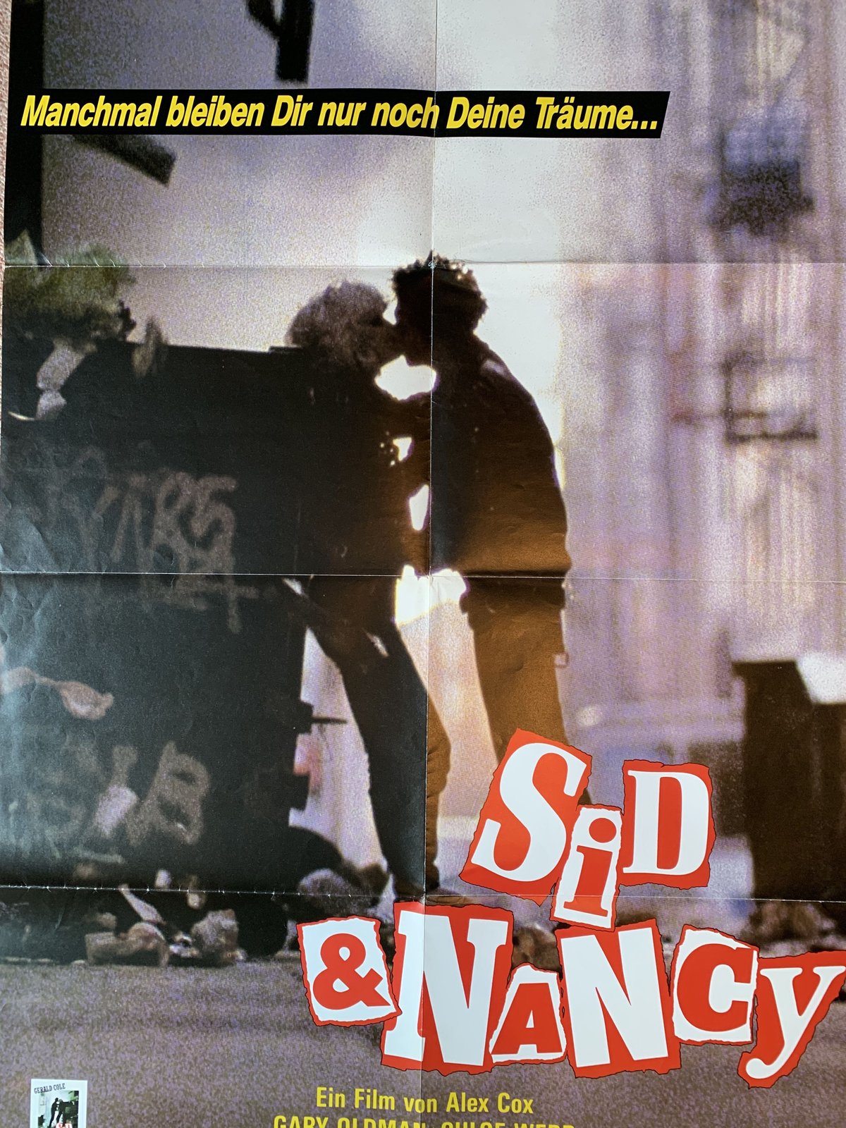 OP-034 「シド・アンド・ナンシー（Sid&Nancy）」映画ポスター/ドイツ