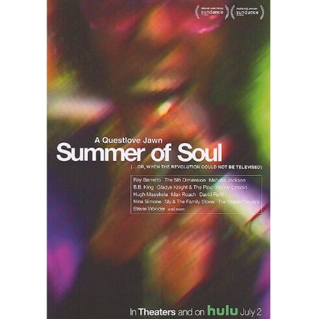 OP-130/『サマー・オブ・ソウル』"Summer of Soul"スライ・ストーン/1020mm×686mm/映画ポスター/アメリカ版オリジナル2021年