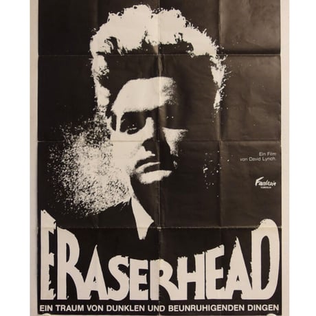 OP-0100『イレイザーヘッド/Eraserhead』/ドイツ版オリジナルポスター/1977/590mm×840mm