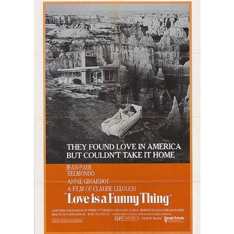 OP-059 「あの愛をふたたび」”LOVE IS A FUNNY THING" 映画ポスター/アメリカ版オリジナル/1970