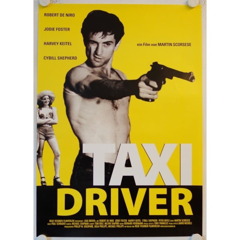 RO-010「タクシードライバー（TAXI DRIVER）」映画ポスター/ドイツ 