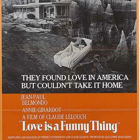 OP-059 「あの愛をふたたび」”LOVE IS A FUNNY THING" 映画ポスター/アメリカ版オリジナル/1970