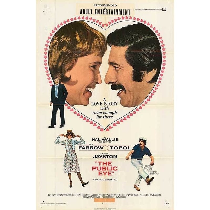 OP-020 「フォロー・ミー（Public Eye) ＃映画ポスター/米国版