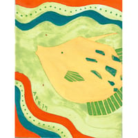 【日本画】4/17 Thread sail filefishカワハギ『366DAYS』