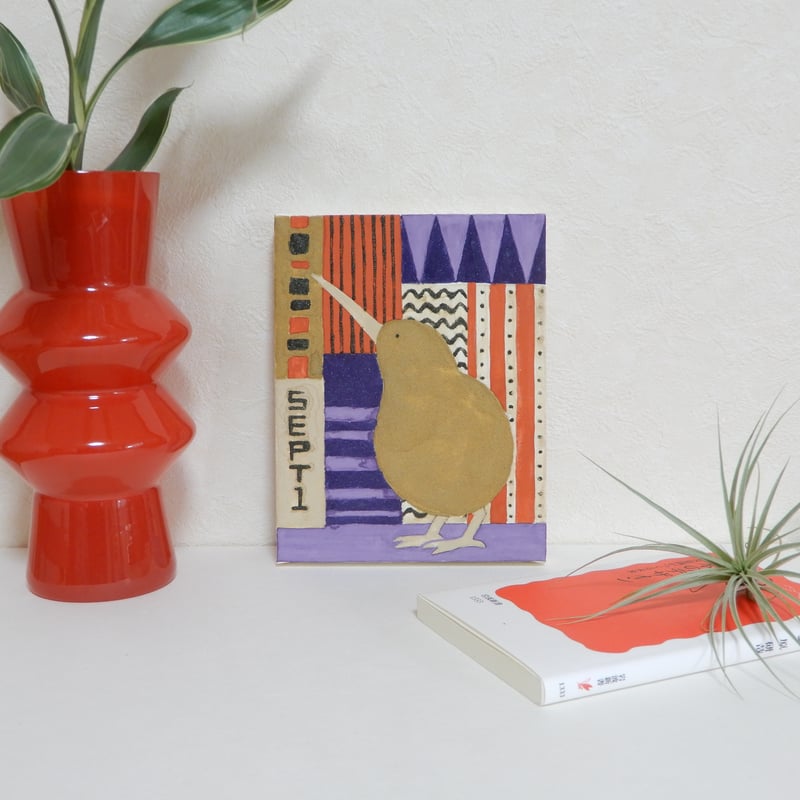 絵になる〜♪スタンド　キウイのツル 日本画】9/1 Kiwiキウイ『366DAYS』 | AYA CHUJO STORE