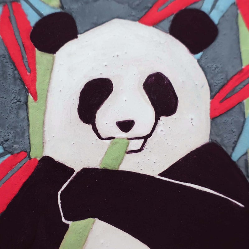 ポスト様 2014年&2015年 パンダ パンダ模様の郵便ポスト、動物園前に出現！