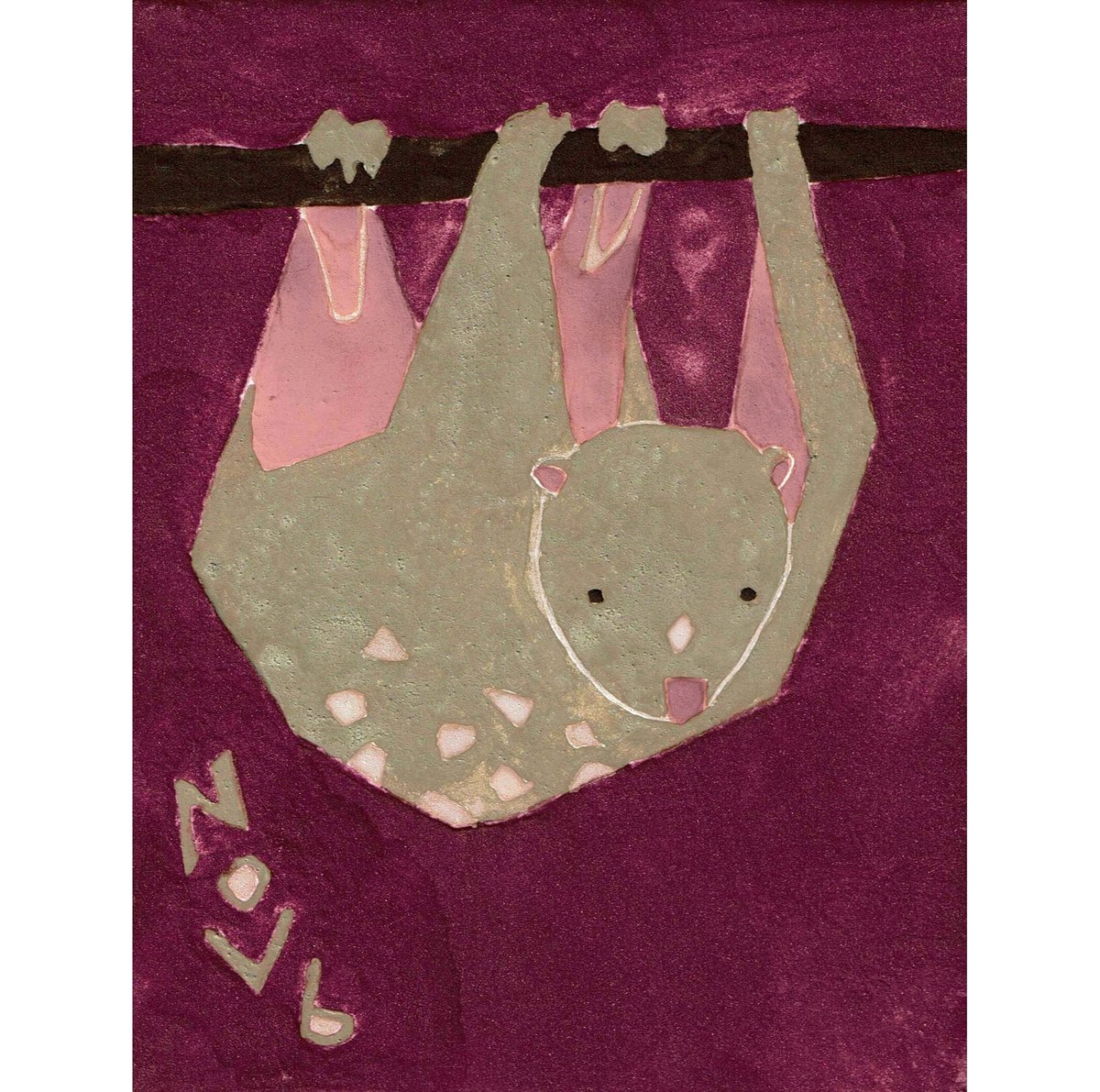 日本画】11/6 Sunda flying lemurマレーヒヨケザル『366DAYS』 |