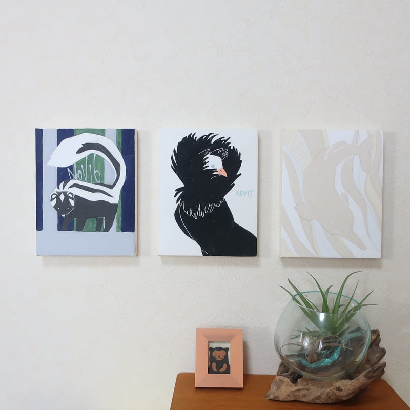 a*a様 冬の天使のそりあそび　　絵画原画 🌟【スペシャルなお知らせ】🌟 11月の上旬頃に、株式会社