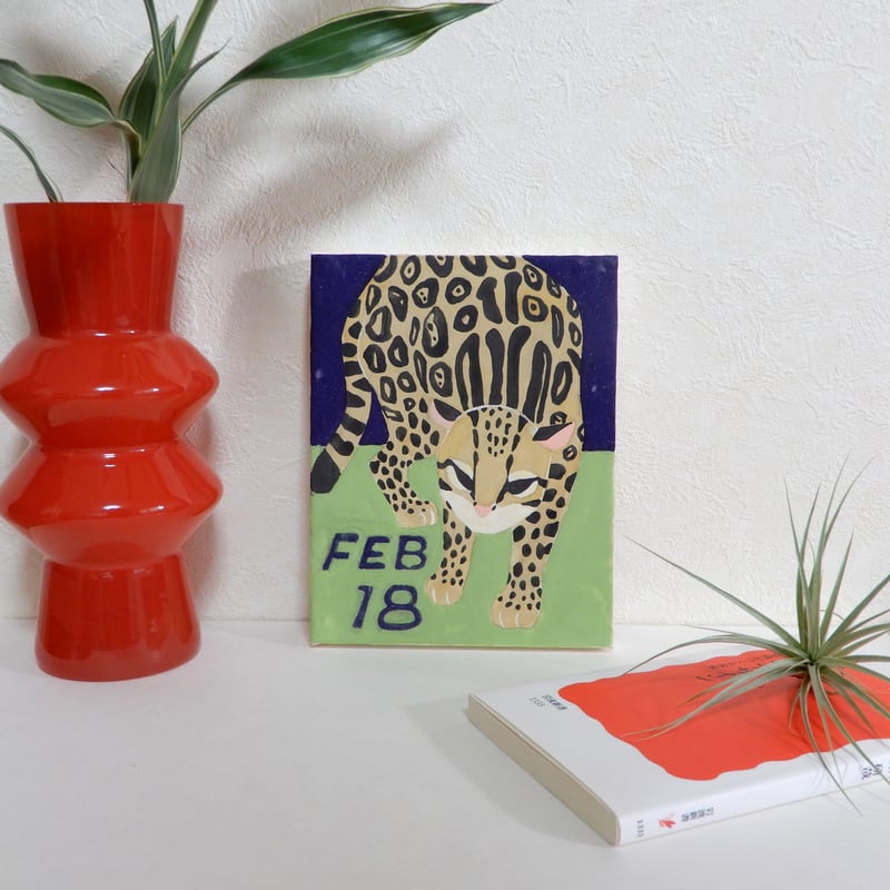 日本画】2/18 Ocelotオセロット『366DAYS』 | AYA CHUJO STORE