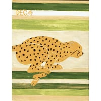 【日本画】12/4 Cheetahチーター『366DAYS』