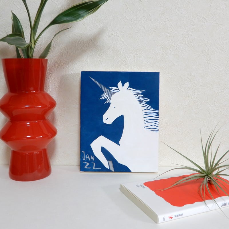 日本画】1/22 Unicornユニコーン『366DAYS』 | AYA CHUJO STORE