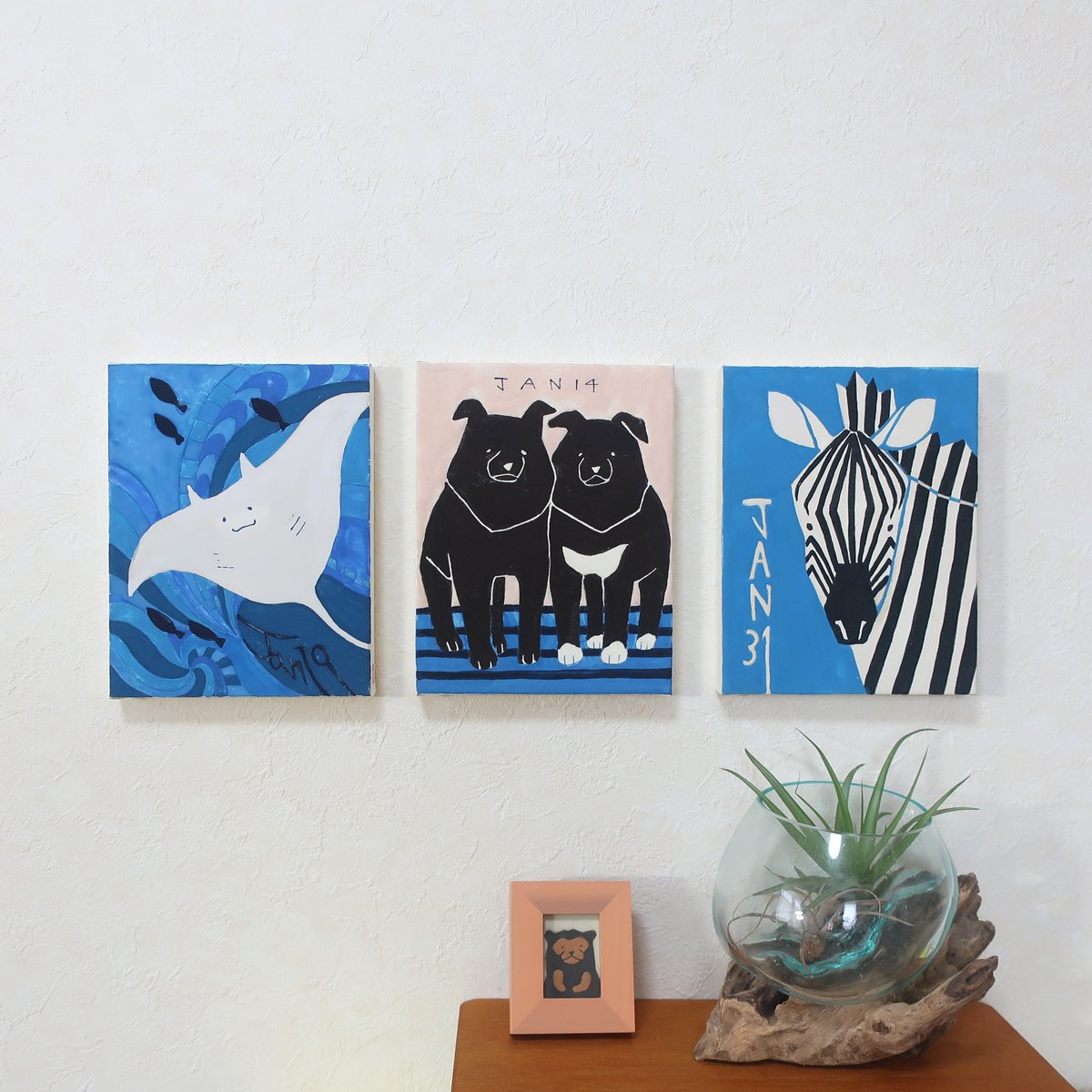 日本画 日本画】1/19 Rayエイ『366DAYS』 | AYA CHUJO STORE