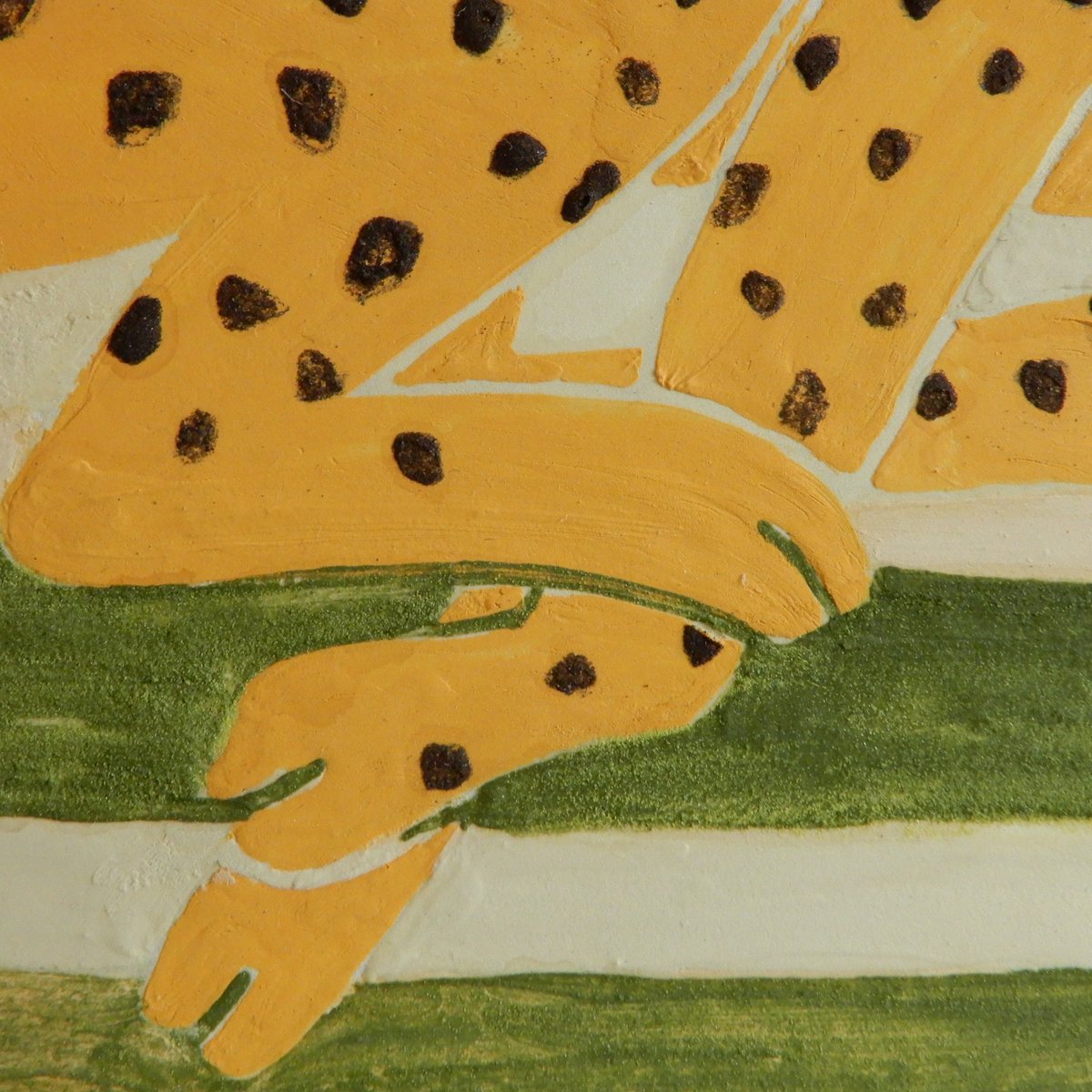 チーター　原画　#90 日本画】12/4 Cheetahチーター『366DAYS』 | AYA CHUJO STORE