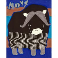 【日本画】11/4 Musk Oxジャコウウシ『366DAYS』