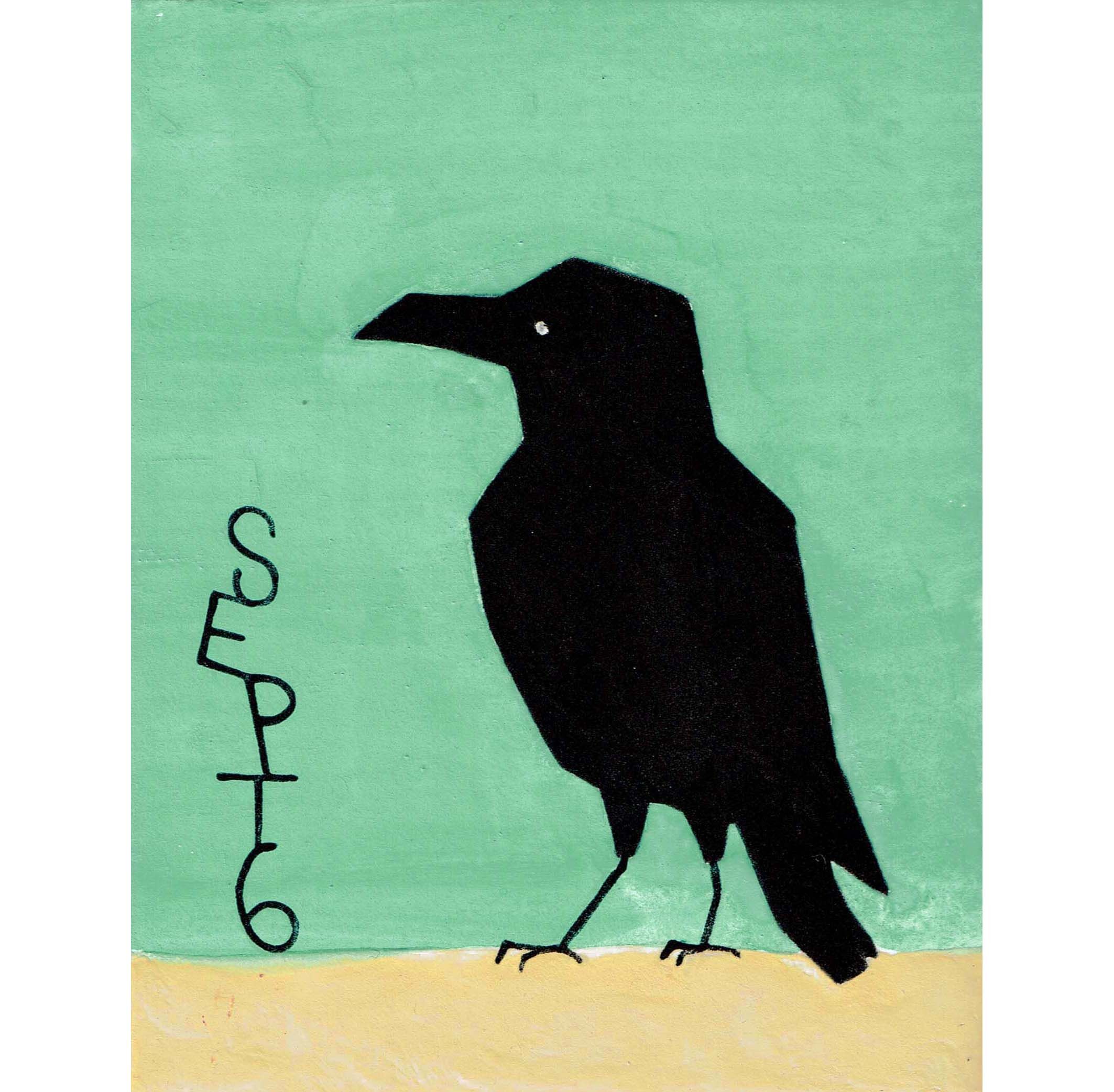 日本画】9/6 Crowカラス『366DAYS』 | AYA CHUJO STORE