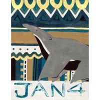 【日本画】1/4 Giant anteaterオオアリクイ『366DAYS』