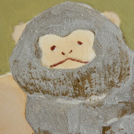 【日本画】12/27 Pygmy marmosetピグミーマーモセット『366DAYS』