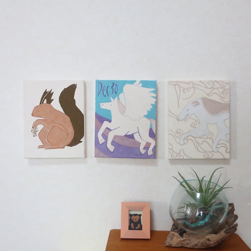 日本画】12/3 Borzoiボルゾイ『366DAYS』 | AYA CHUJO STORE