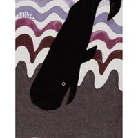 【日本画】11/12 Sperm whaleマッコウクジラ『366DAYS』