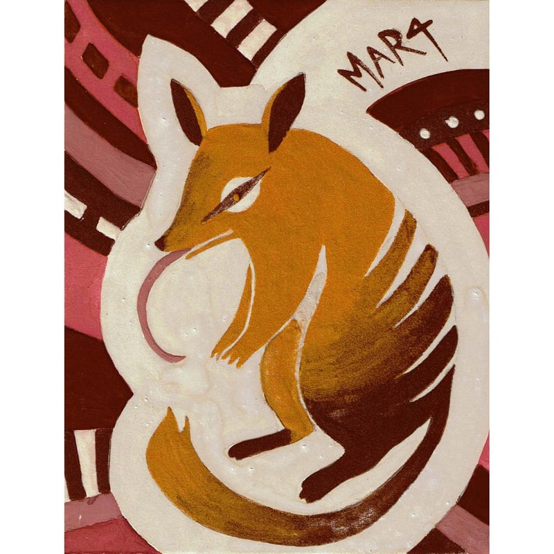 日本画】3/4 Numbatヌンバット『366DAYS』 | AYA CHUJO STORE