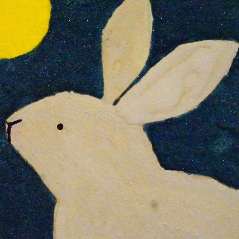 日本画】9/26 Rabbitウサギ『366DAYS』 | AYA CHUJO STORE