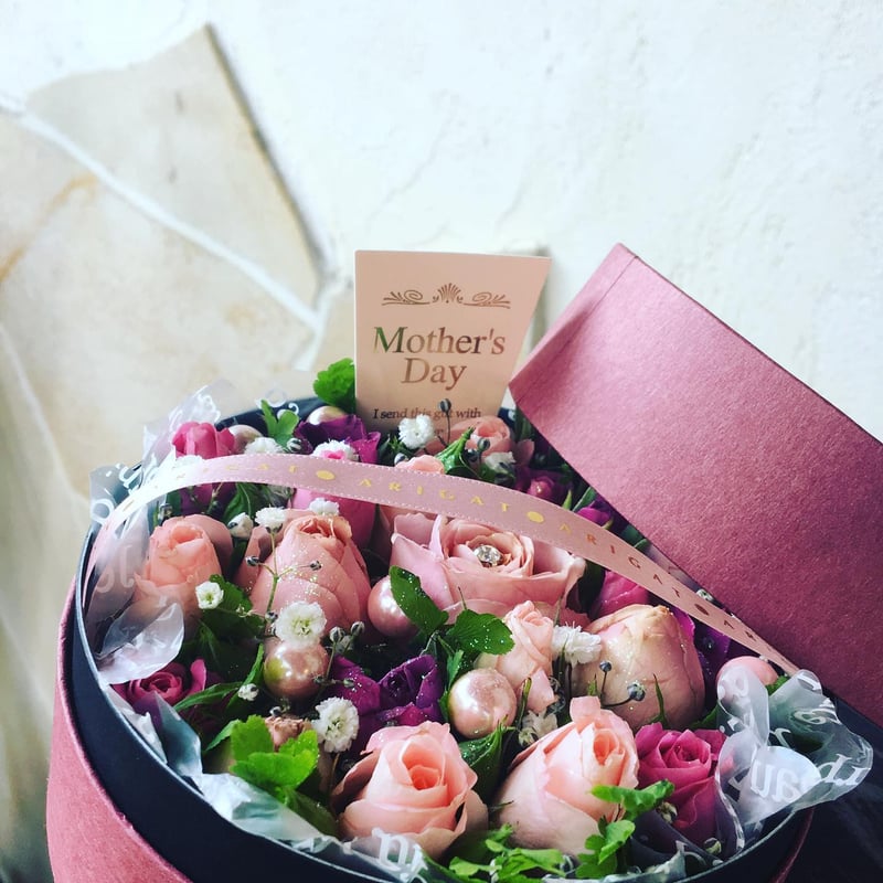 BAISER ベーゼ EN FLEUR 限定BOX FLABEL プリザーブドフラワー フラワーボックス Antietto