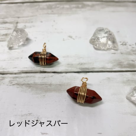［ペンダント］k18gp ころんと可愛いダブルポイント