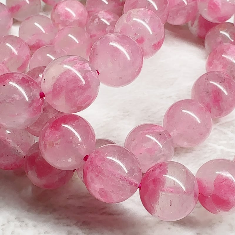 癒しのオルゴナイト❤️ストロベリークォーツ＋ロードナイトのハート型♡ 癒しのオルゴナイト❤️ストロベリークォーツ＋ロードナイトの