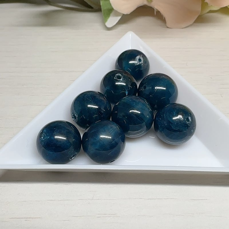 ダイエットストーン】制御の石 キャッツアイアパタイト12mm【粒売り