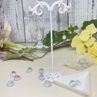 【不器用さんシリーズ】ふんわりティアドロップの付け替えピアス