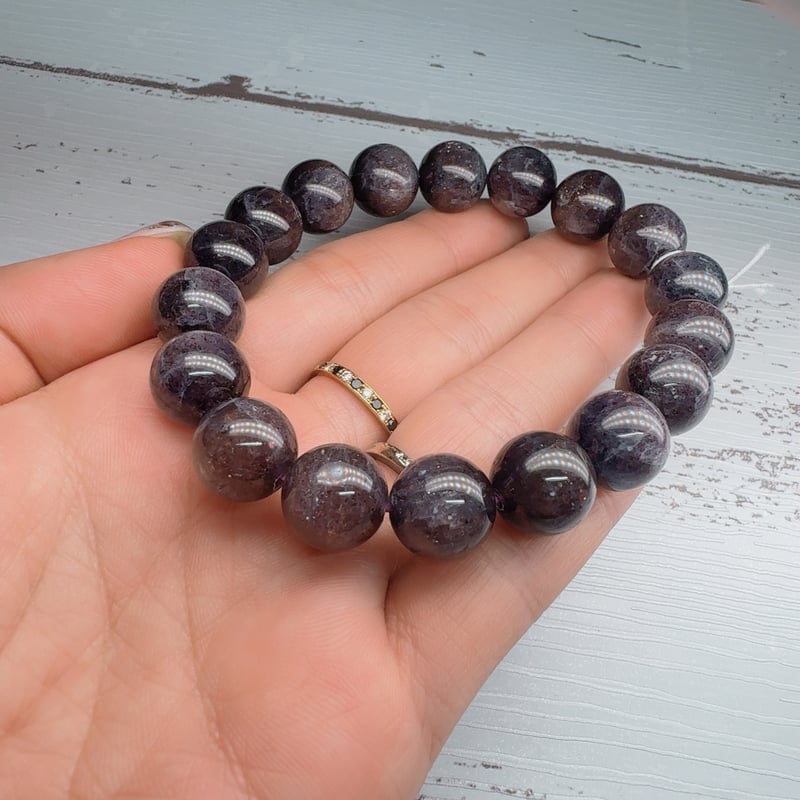 一点物　天然石　ハンドメイドブレス　アイオライト　サンストーン　ブラッドショット 一点物 天然石 ハンドメイドブレス アイオライト サンストーン