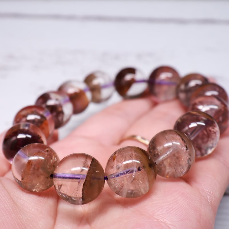 ブレスレット］オーラライト23 14mm内径17cm | pundarika