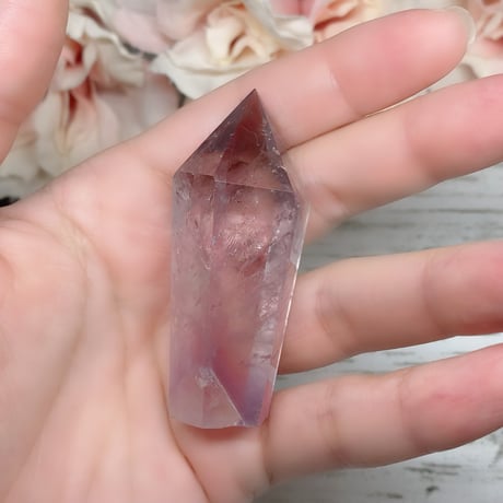 【ポイント】虹彩の夢を紡ぐ　虹入りラベンダーアメジスト
