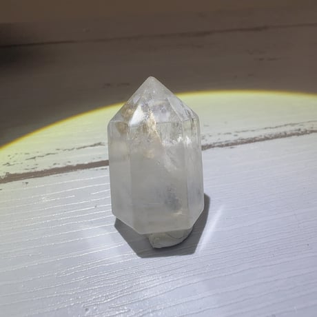 ［ポイント］  エンジェルラダー 貫入水晶 虹入り オーナー秘蔵品放出