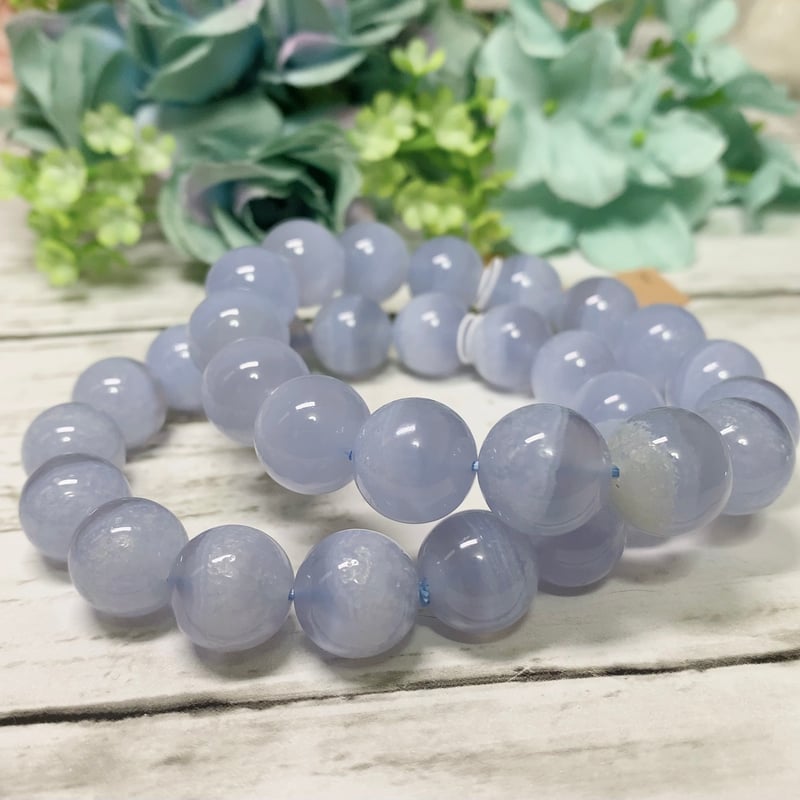 ブルーレースアゲート11P ブルーレースアゲート｜天然石・パワーストーン通販 Pascle（パスクル）