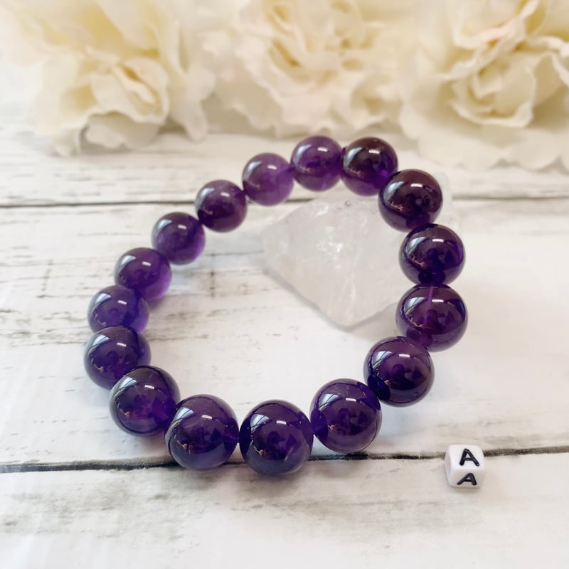 ブレスレット］夢と現実のバランスを整える アメジスト ブレスレット