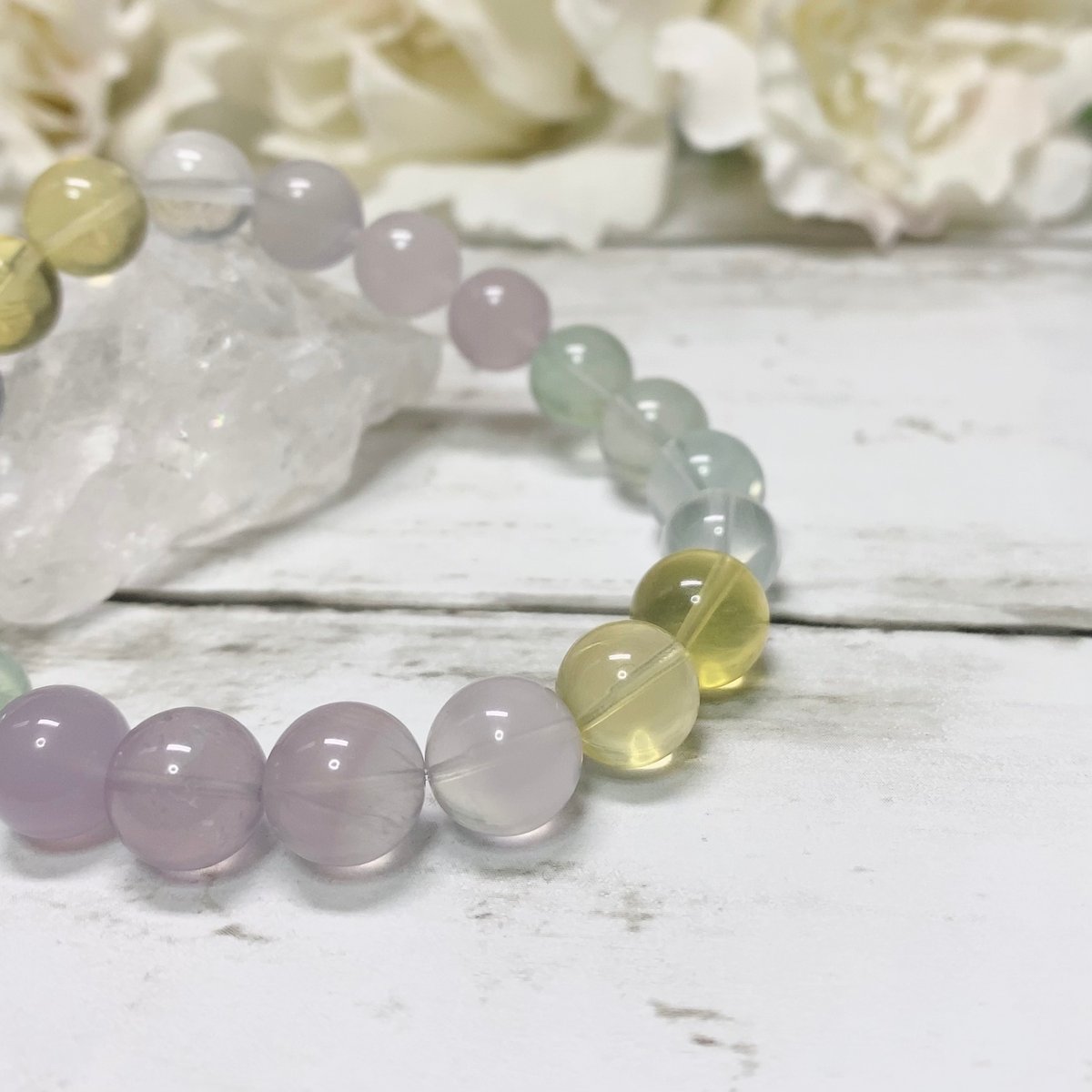 明瞭・集中・創造】マルチカラーフローライト 10.3mm D | pundarika